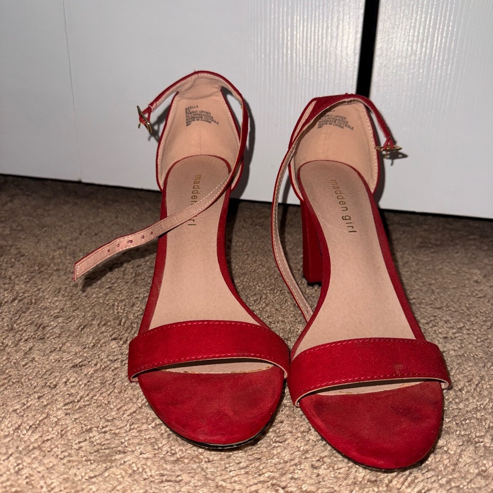 Madden Girl -- Toe Strap Heels